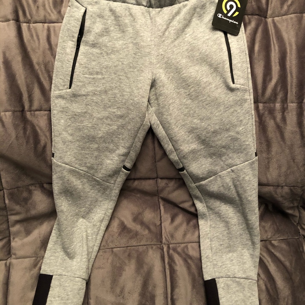 Boys Champion C9 gray athletic pants